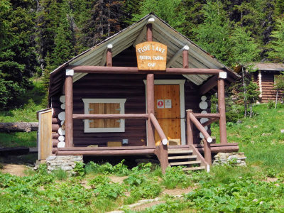 Ranger cabin near the campground